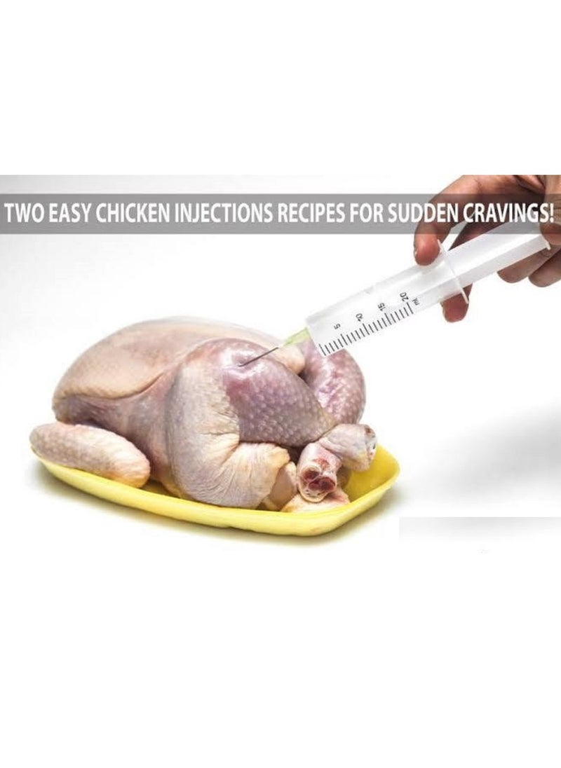 Syringe Spice Sauce injection for meat and chicken 30 ml