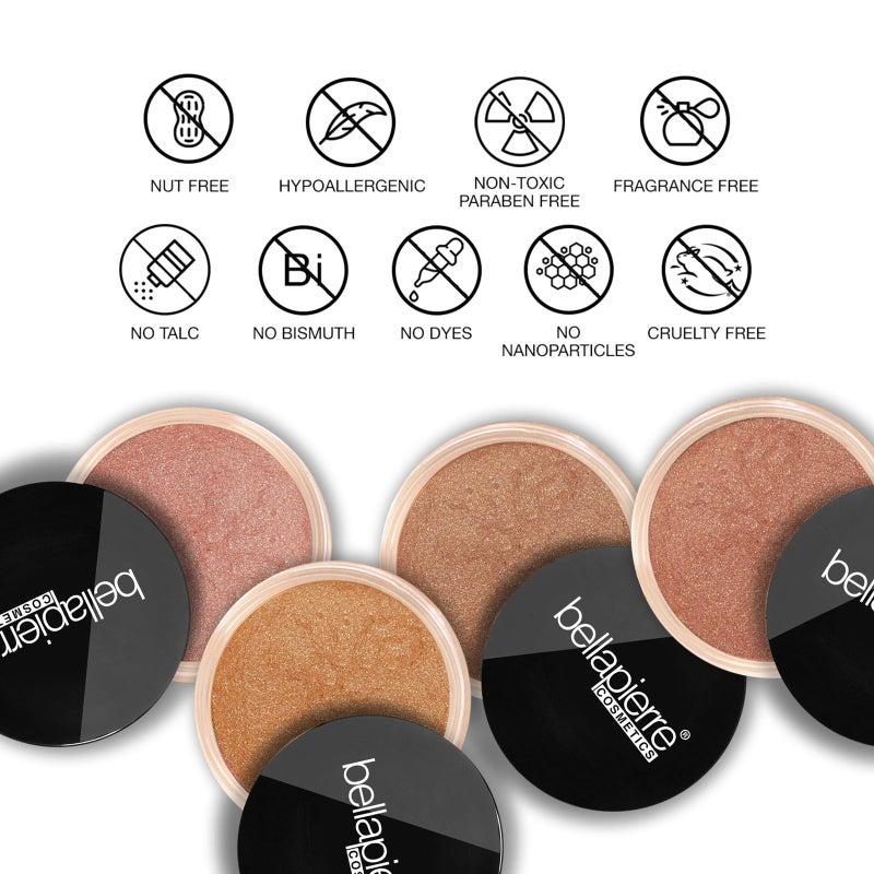bellapierre Mineral Bronzer - Loose Powder | SPF Protection | Warms Skin Tone for a Sun-Kissed Look | Non-Toxic & Paraben Free - Starshine - 0.3 Oz - Image 4