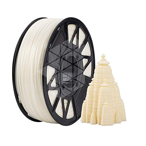 Tesseract Premium ABS 1.75mm 3D Printing Filament | Dimensional Accuracy +/- 0.03mm | Compatible with Most FDM Printers | 1 KG 3D Printer Filament - ABS Natural (Quantity 1) - Image 4