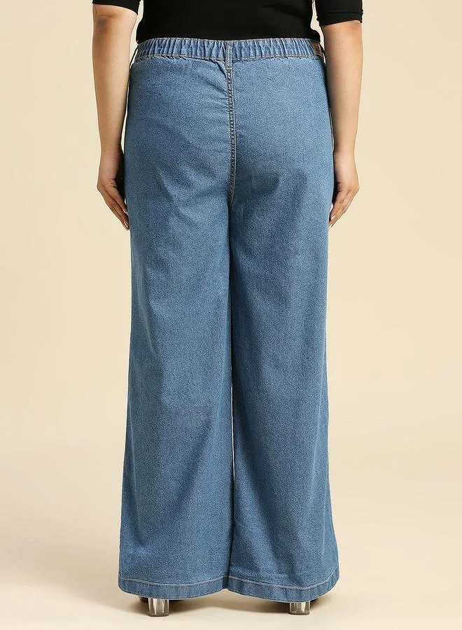 HIGH STAR Womens Plus Size Jeans