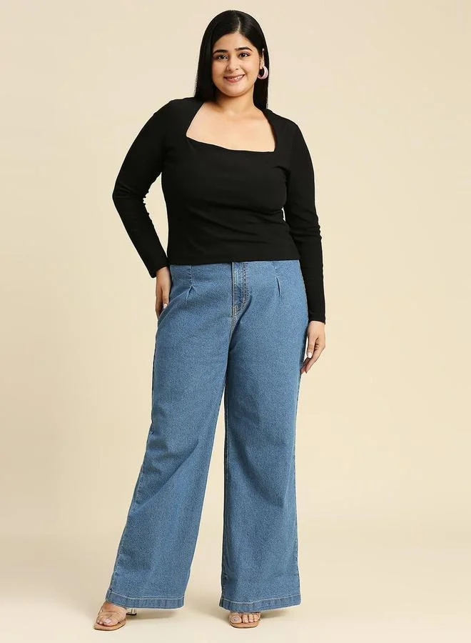 HIGH STAR Womens Plus Size Jeans