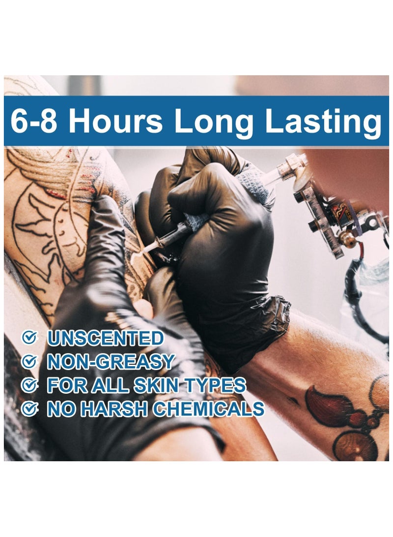 SYOSI Tattoo Numbing Cream, 6-8 Hours Painless Numbing Cream for Tattoos Extra Strength, Long Lasting Painless Tattoo Numbing Cream for Tattoo, Waxing, Microneedling (1.41Oz)  - Image 2