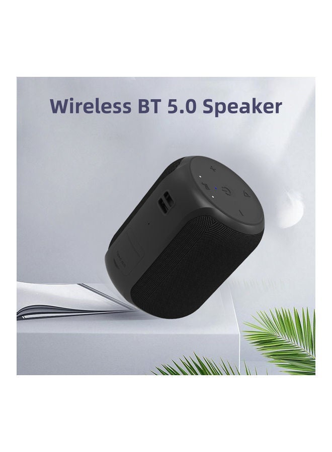 NIBEMINENT Wireless Bluetooth 5.0 Speaker T108 Black  - Image 5
