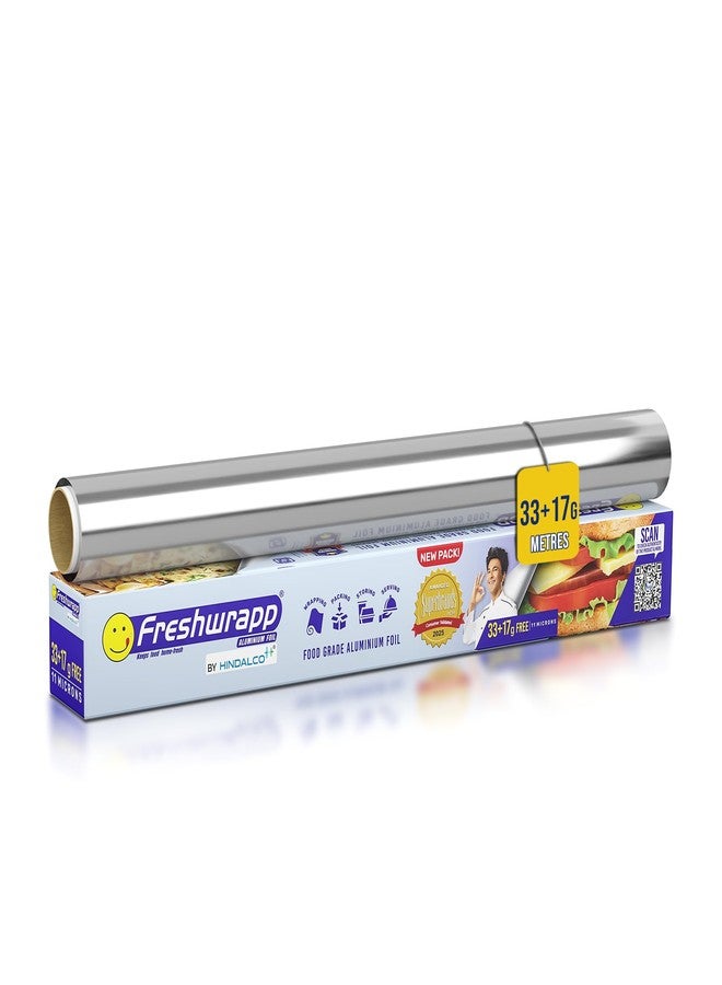 Freshwrapp Aluminium Foil 50g (33+17g,Buy 1 Get 1 Free) - Image 1