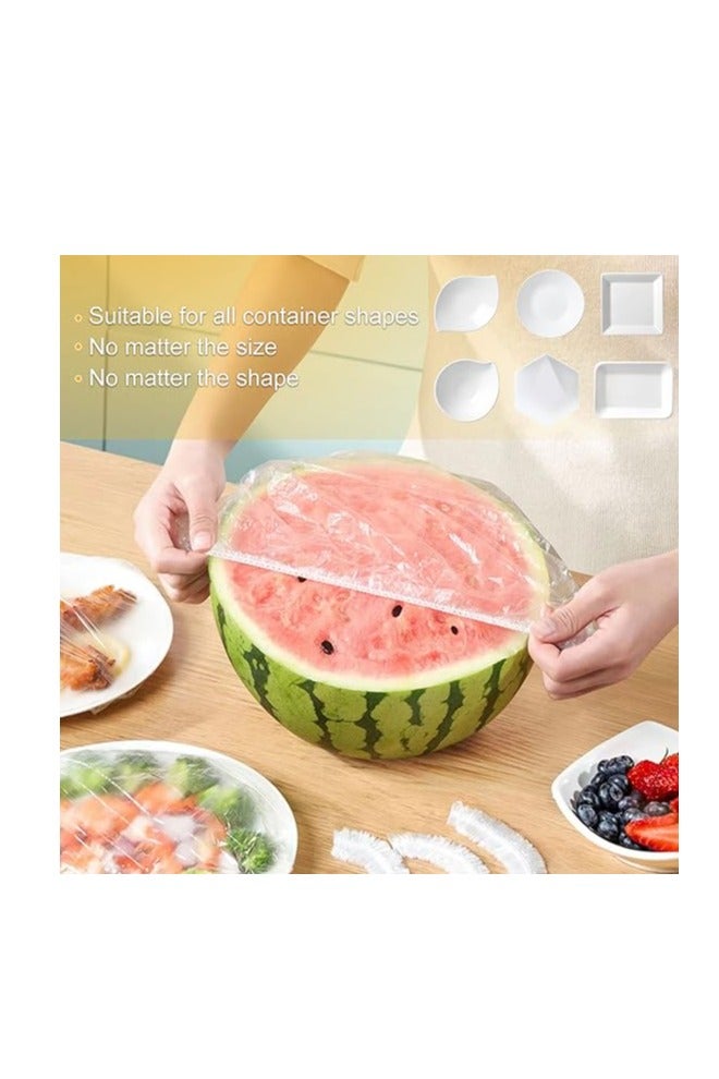 Pack of 200 Food Storage Bags, Plastic Food Covers, Sealing Bags, Food Cover, Elastic Sealing Bags, Reusable Food Cover - Image 4