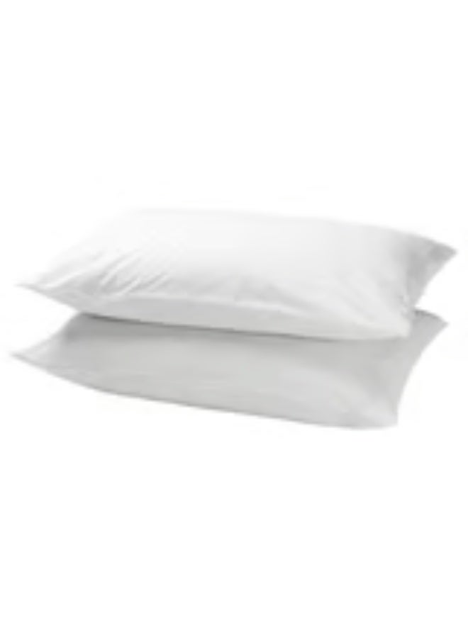 Pillowcase, white, 50x80 cm - Image 1