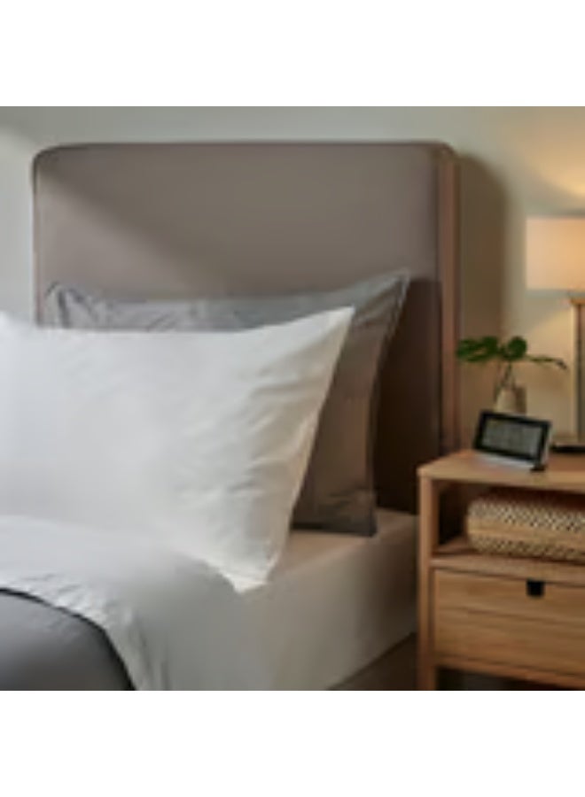 Pillowcase, white, 50x80 cm - Image 3