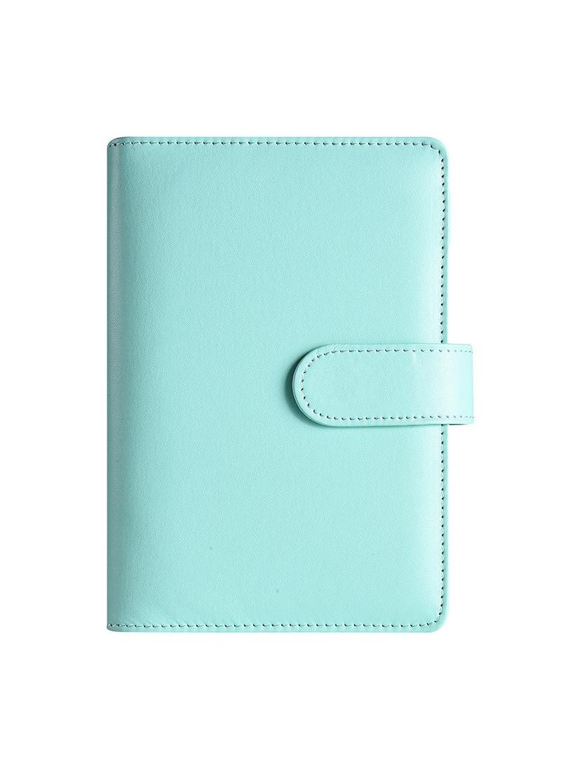 Y&D - A6 Loose Leaf Notebook Macaron Pu Leather Loose Leaf Notebook Cash Budget Ledger - Image 1