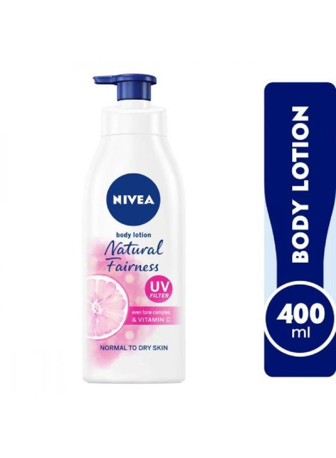 Nivea Body Lotion with Vitamin C Moisturizes and Evens Skin Tone - 400ml - Image 1