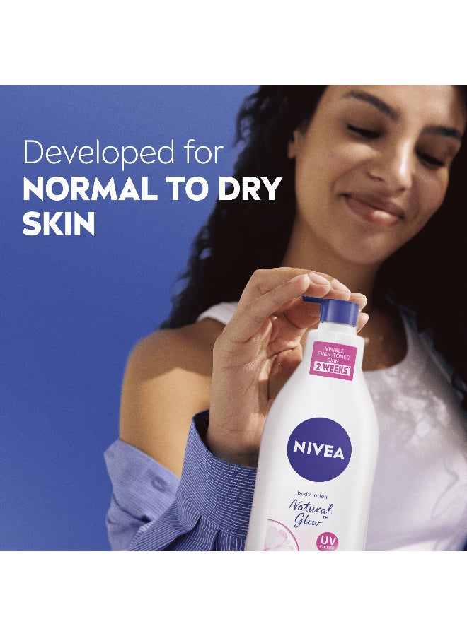 Nivea Body Lotion with Vitamin C Moisturizes and Evens Skin Tone - 400ml - Image 5
