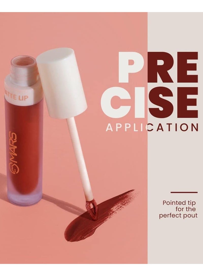 مارس لون شفاه سائل مطفي يدوم طويلاً 4.5 مل 17 إلكترا أورانج - Image 2