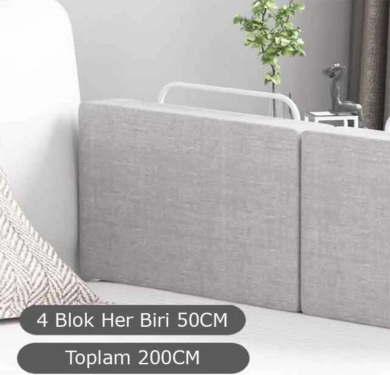 ريفو بيبي Revubaby 200 x 50 cm Serenity Xl Bed Barrier Railing