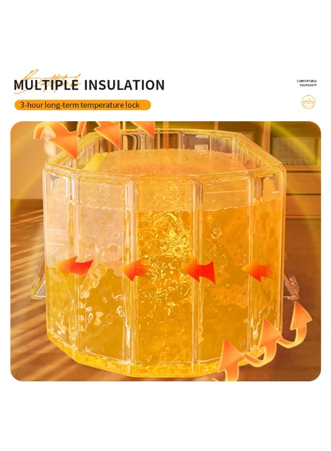 Foldable Bathtub for Adult Large Collapsible tub Portable Bathtub for Bathroom Folding SPA Tub for Shower Stall, Ideal for Small Spaces - Image 4