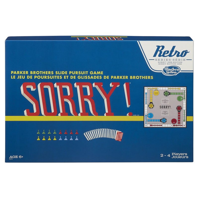 HASBRO - GAMING Retro Series Sorry 1958 Edition Game - Image 3