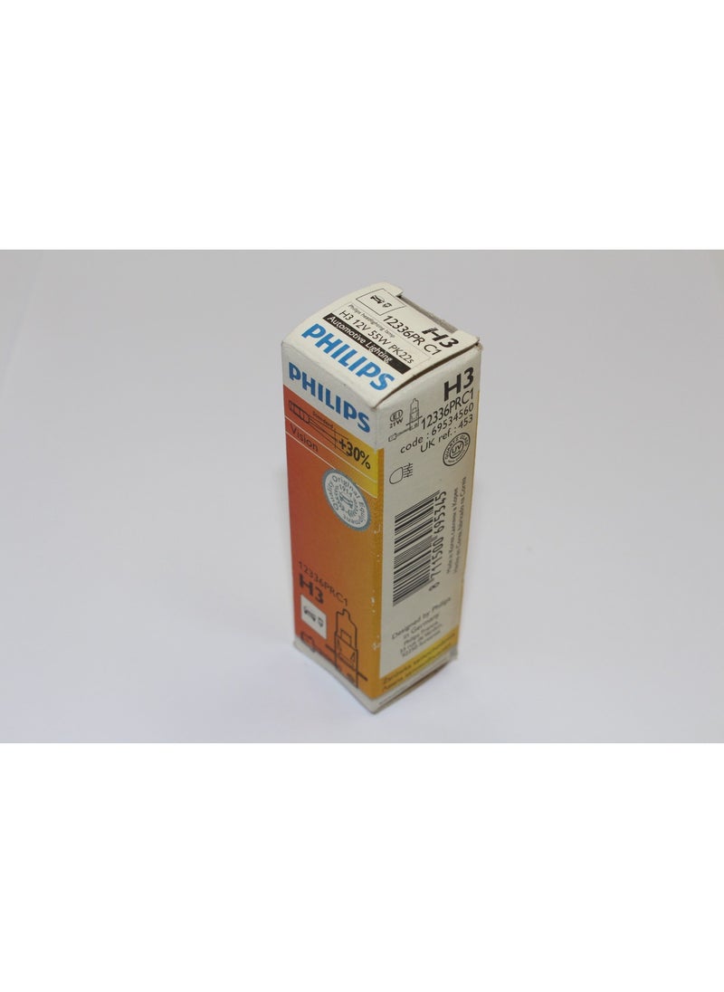 Philips - LIGHT BULB H3 12V 55W (One Pack of 3 Bulbs) - Image 1