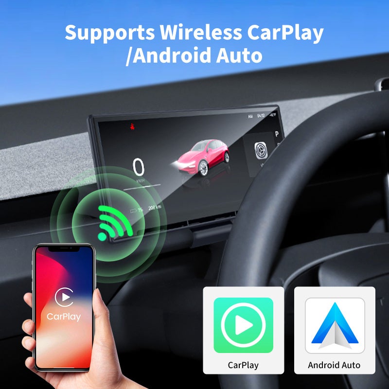 Carplay Touch Screen: 8.9 Inch - Dedicated Lossless Installation Ultra-wide Hd Front Camera Android Auto for Vehicle Driving Safety & Integration - Image 5