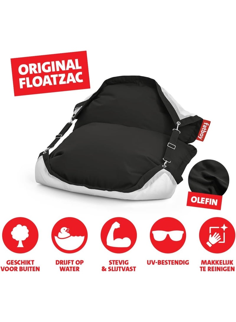 Fatboy Original Floatzac Floating Bean Bag, adjustable beanbag, Suitable for indoor and outdoor pool use, Water repellent fabric, Suitable for the Pool & Beach 134 x 185 cm (Thunder) - Image 4