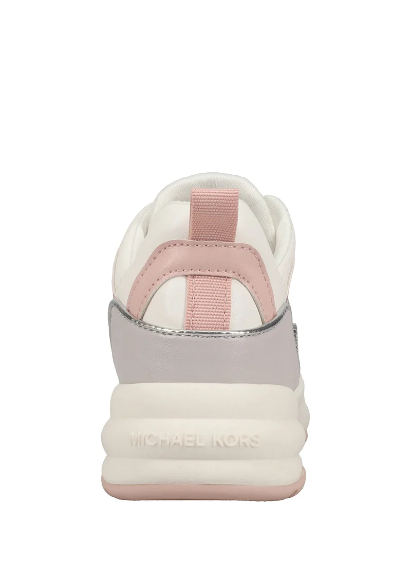 Michael Kors Youth Olympia Low Top Lace Up Sneakers