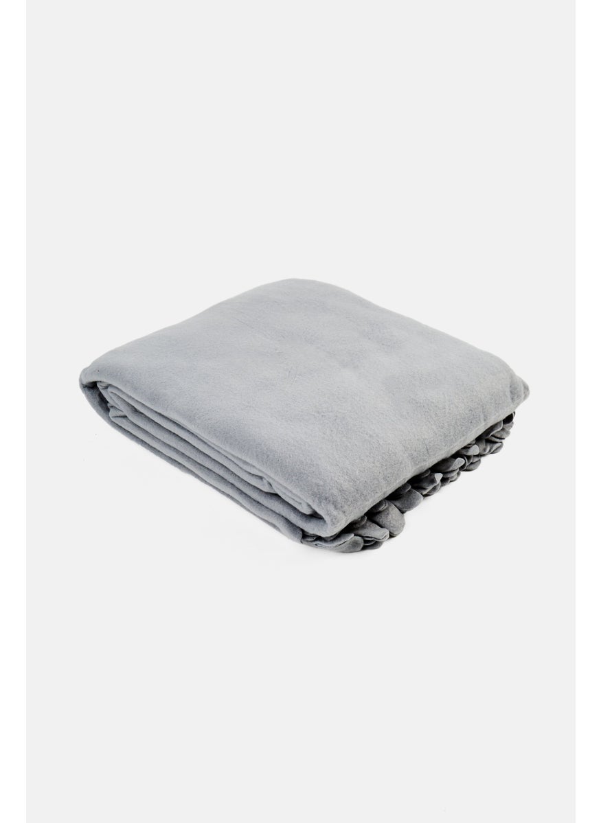 Nanette lepore Popular Fleece Blanket 150 x 200 cm, Grey  - Image 2