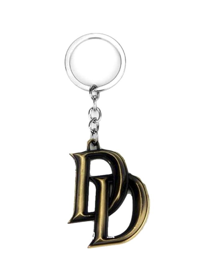 NIBEMINENT Double D Alloy Metal Waist Ganging Keys Holder Casual Key Chain