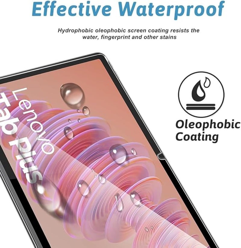 SPCORE Tempered Glass Full Screen Protector Guard For Lenovo Tab Plus 11.5 inch Tablet - [Anti-Scratch] & [Smudge Proof] Pack of 1 - Image 2