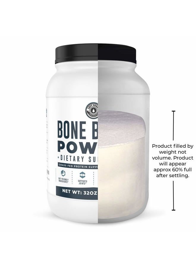 Left Coast Performance Bone Broth Protein Powder – Pure Grass-Fed Beef Bone Broth, Unflavored with Natural Collagen, Glucosamine & Gelatin – Paleo & Keto-Friendly, Non-GMO, Dairy-Free for Gut Health & Joint Support 32oz - Image 4