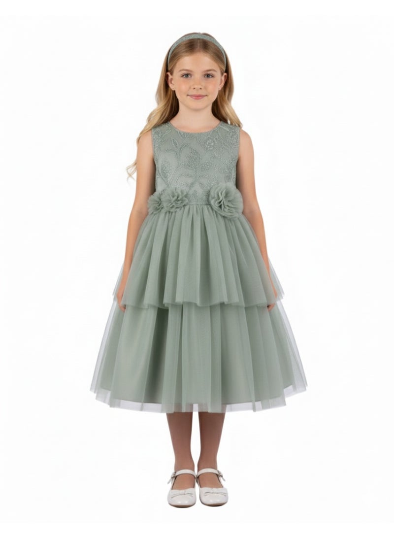 دىدانيالا فستان تول بطبقات - Image 1