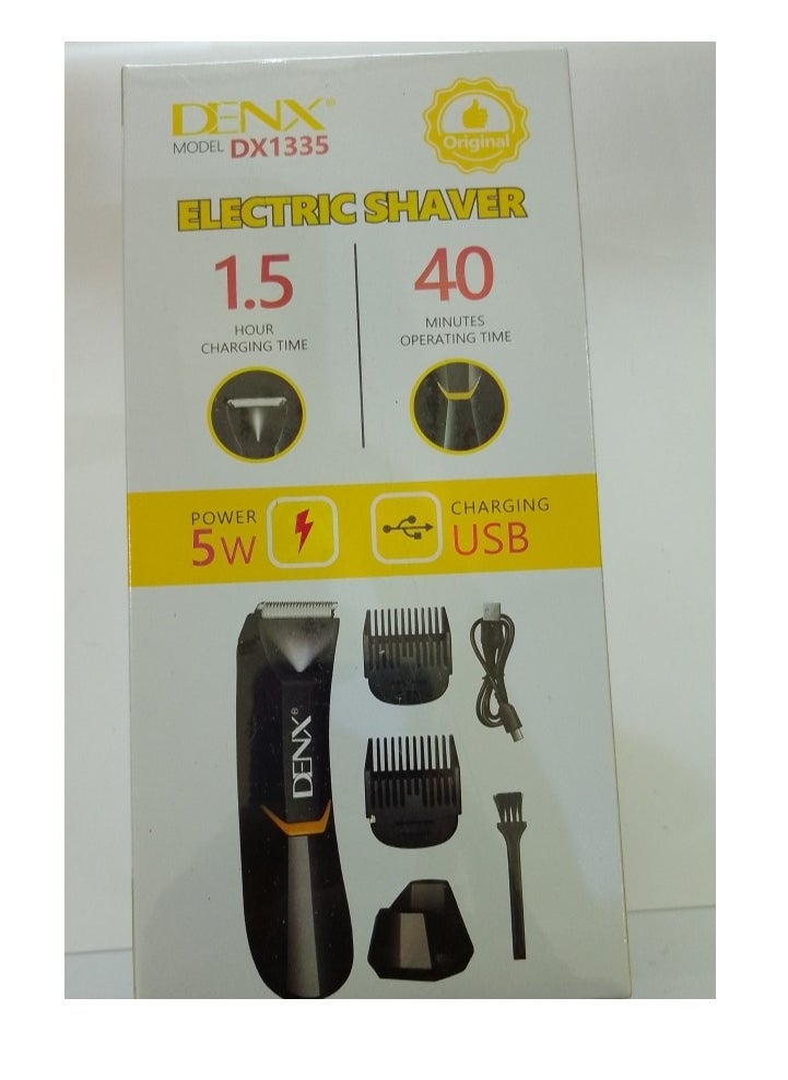 Denx Dx1335 Professional Body Trimmer Black/Yellow - Image 2