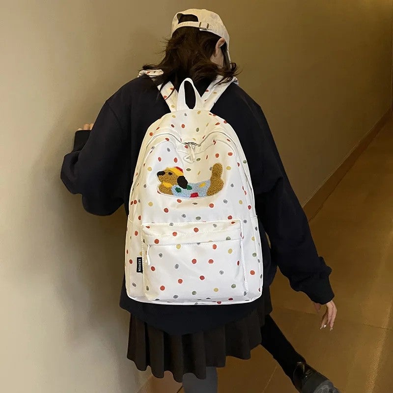 Bluejw Comfortable Polyester Student Backpack Stylish Anti-Theft Zipper Closure Durable Waterproof Cartoon School Use Unisex Fashion - Image 5