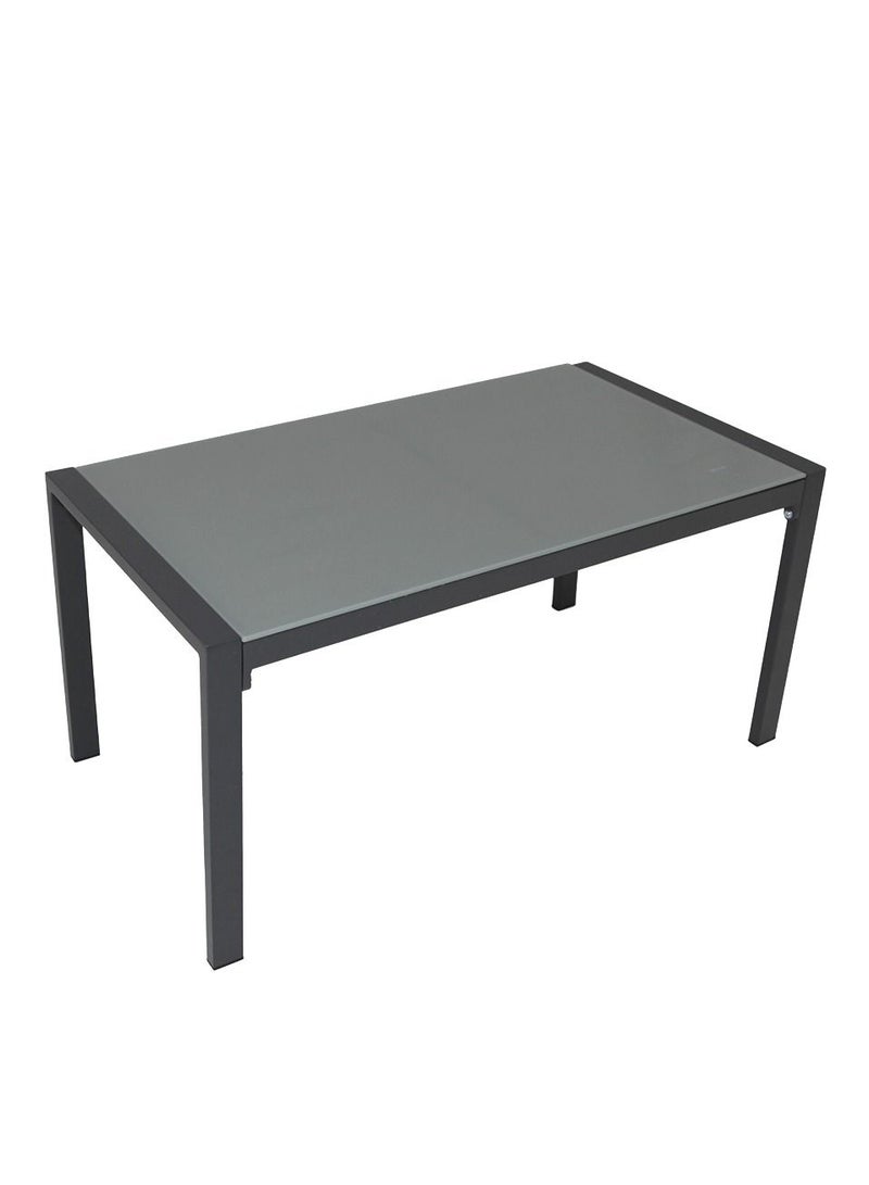 Swin Furniture Water Resistant Four Seater Garden Aluminum Sofa Set Grey - Image 2