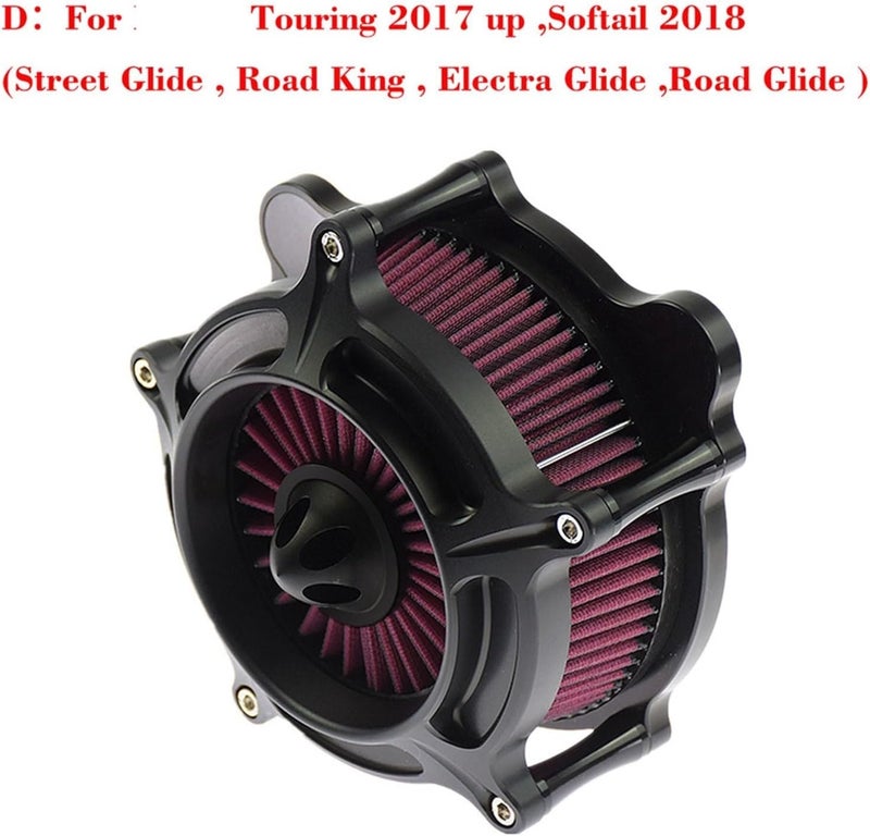 DEMULAX Motorcycle Air Filter for Harley Models - Image 2