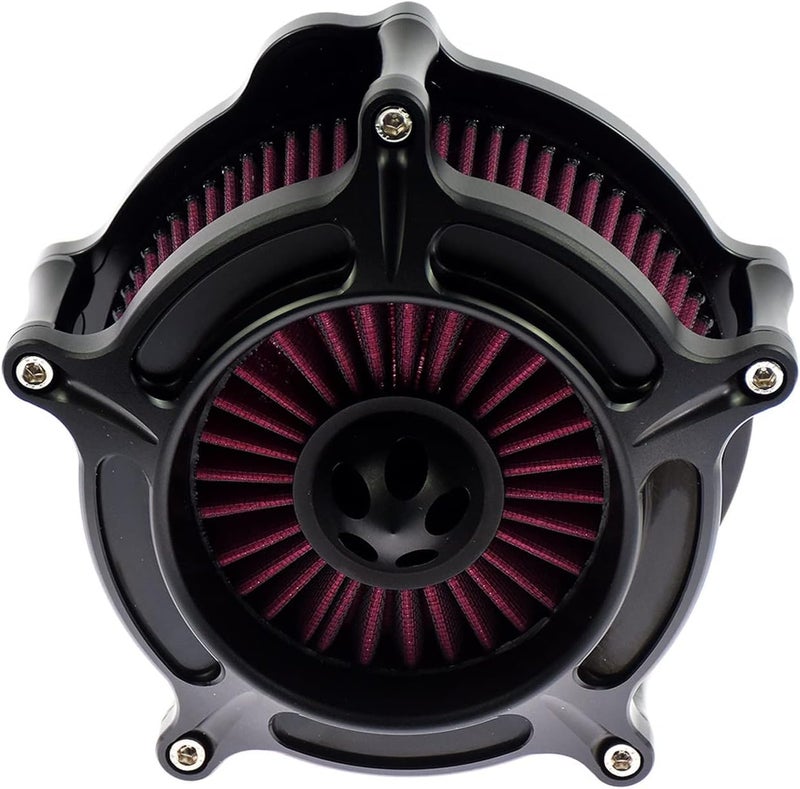 DEMULAX Motorcycle Air Filter for Harley Models - Image 1