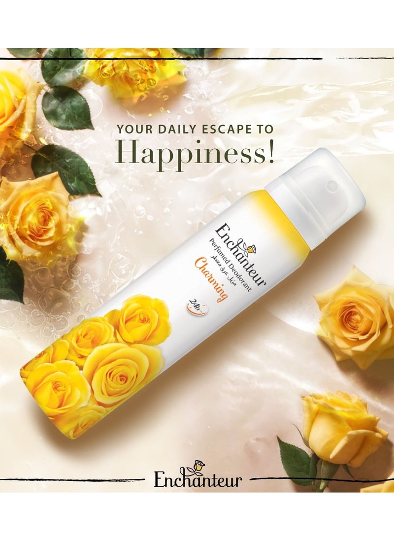 Enchanteur - Enchanteur Perfumed Deodorant Charming 150 Ml - Image 1