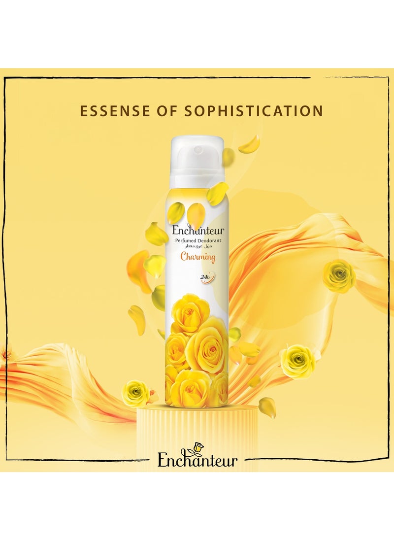 Enchanteur - Enchanteur Perfumed Deodorant Charming 150 Ml - Image 1