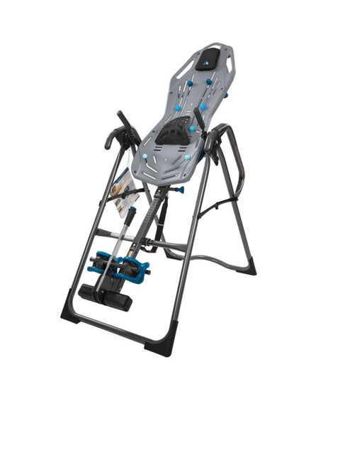 طاولة انعكاس من Teeter Hang Ups Fit Spine X3 - تخفيف آلام الظهر بشكل ممتاز، راحة قابلة للتعديل، مقابض قابلة للتمدد بحد أقصى، تحكم دقيق في الدوران، مسجلة لدى إدارة الغذاء والدواء الأمريكية، إطار عالي التحمل