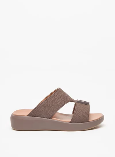 دوتشيني Boys Textured Slip-On Arabic Sandals