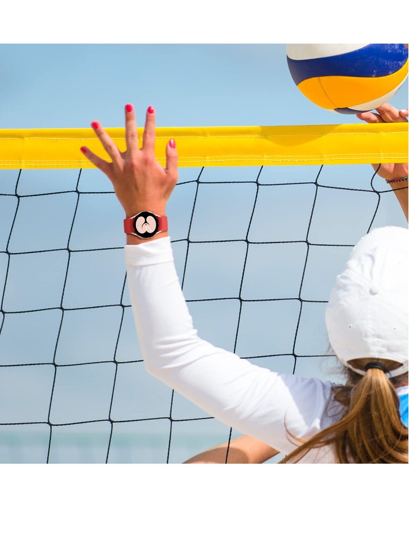 SYOSI 10 Pack Bands, Compatible for Samsung Galaxy Watch 5 Galaxy Watch 4 40mm 44mm / Galaxy Watch 4 Classic 42mm 46mm Band, Silicone Strap with Colorful Buckle for Galaxy Watch 5 Pro 45mm Women Men - Image 3