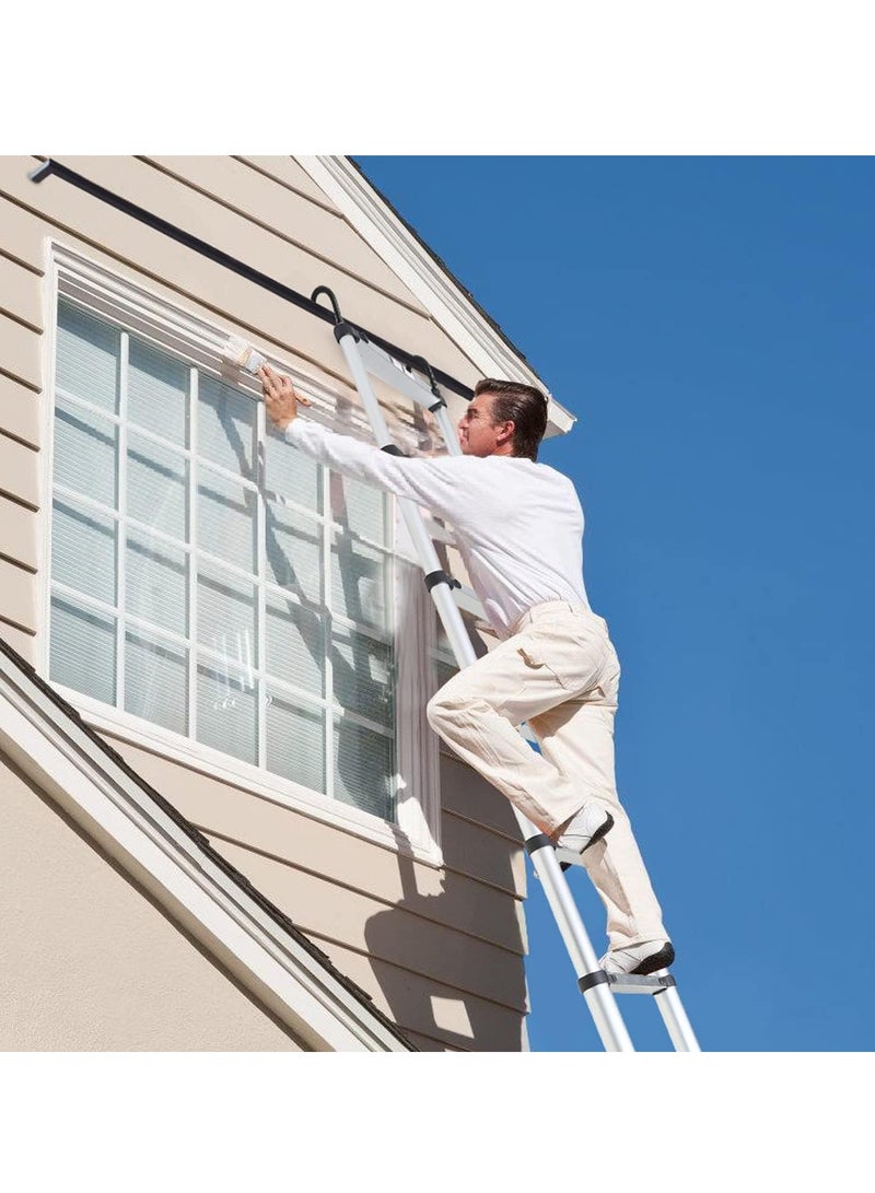 سلم تلسكوبي قابل للتمديد بطول 12 قدم ، سلم تلسكوبي كبير قابل للطي - Image 2