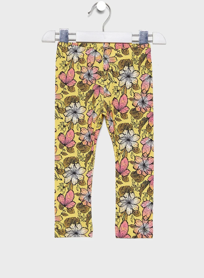 NAME IT Kids Floral Leggings