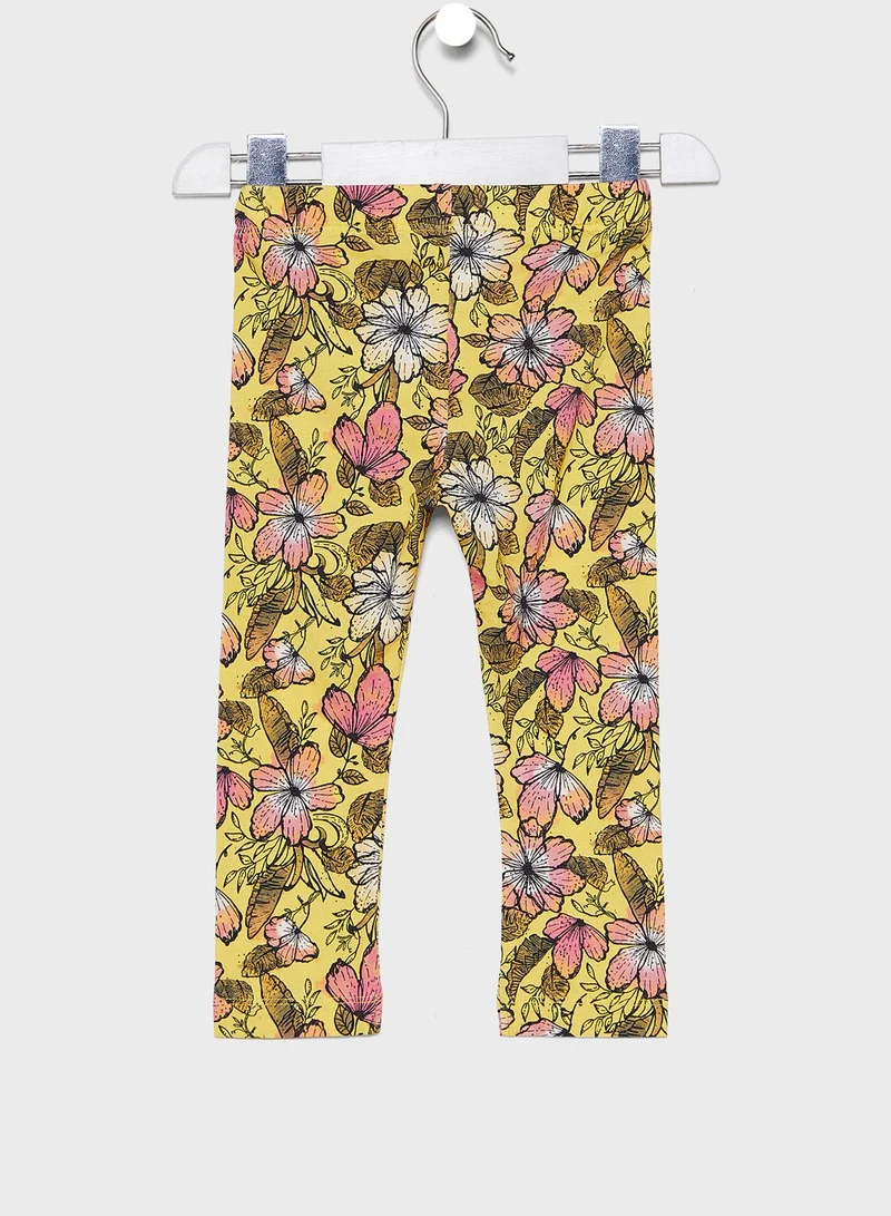 NAME IT Kids Floral Leggings