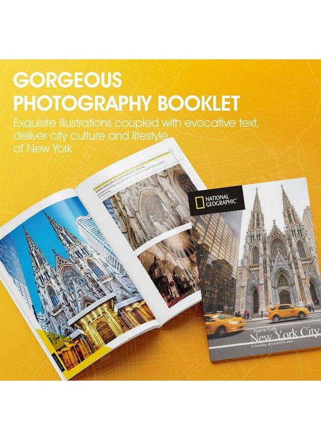 CubicFun - 3D Puzzles For Adults National Geographic St. Patrick Cathedral Model Kits New York Architecture Puzzles For Adults Desk Building Puzzles For Kids Ages 810 With Booklet 117 Pieces - Image 1