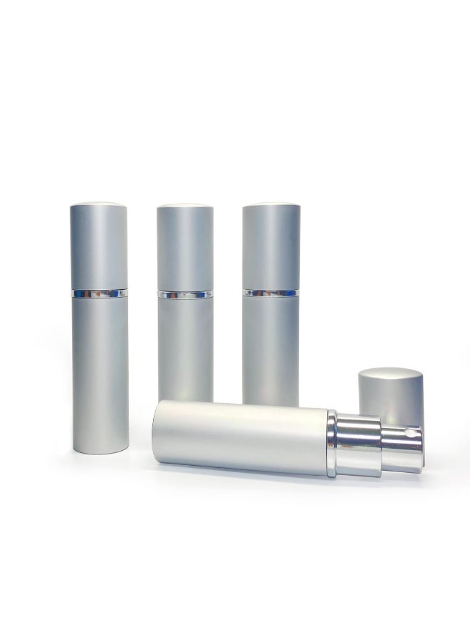 ZbFwmx 20 Pack Set 10ML Protable Refill Bulk Atomizer Spray Travel Perfume Bottle Hydrating Empty Bottle 20Pack Metal - Image 2