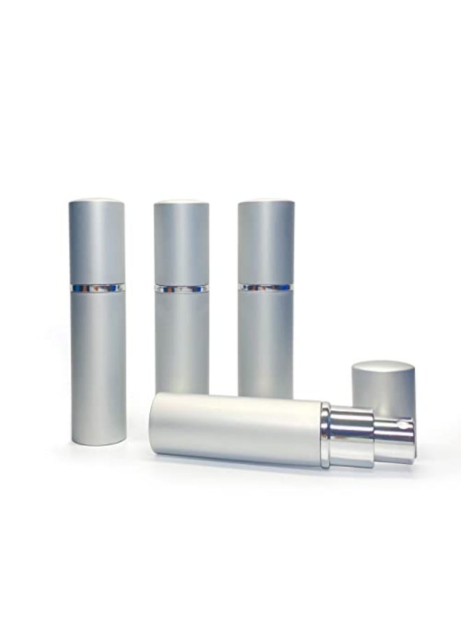 ZbFwmx 20 Pack Set 10ML Protable Refill Bulk Atomizer Spray Travel Perfume Bottle Hydrating Empty Bottle 20Pack Metal - Image 1