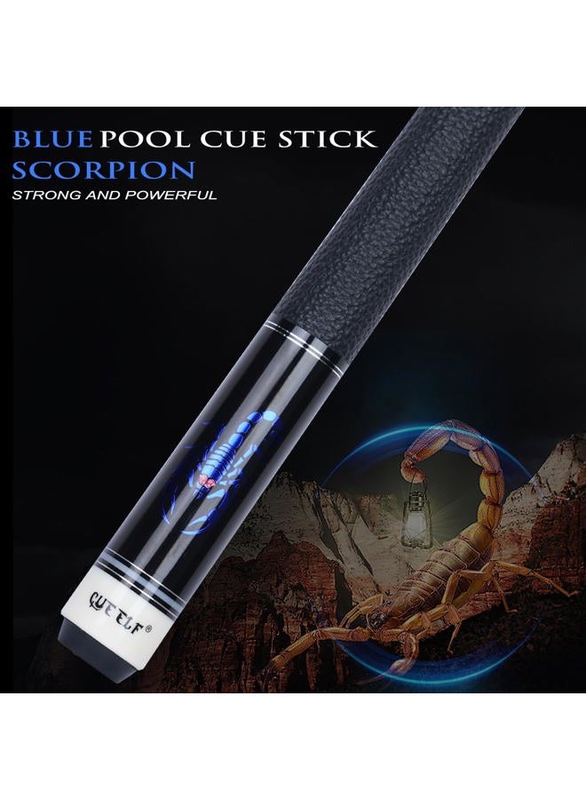 CUEELF Carbon Fiber Pool Cue Stick Leather Wrap Professional Low Deflection Billiard Cue Stick 12.5mm Carbon Fiber Technology Pool Cue - Image 4