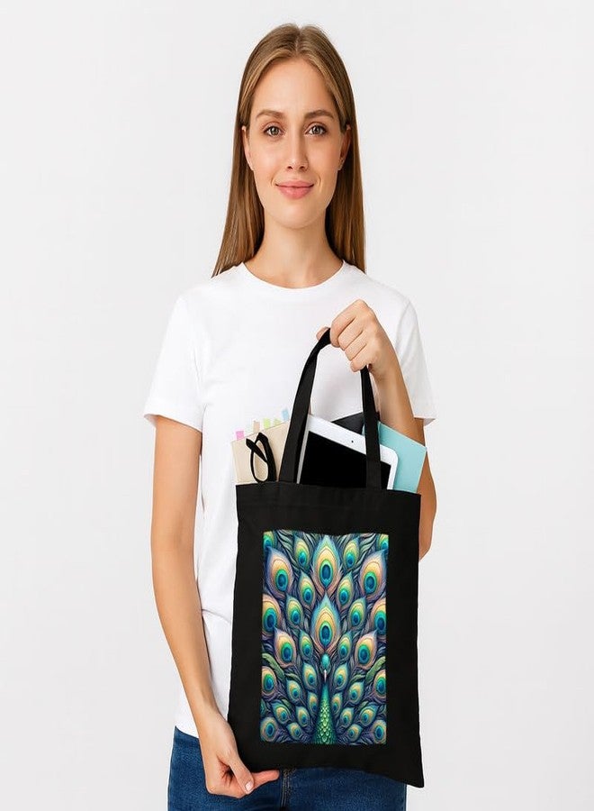PrintingZone Printed Tote Bag For Women| Women’s Canvas Tote Bag with Print - Image 4