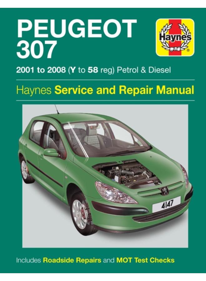 Peugeot 307 Petrol & Diesel (01 - 08) Haynes Repair Manual