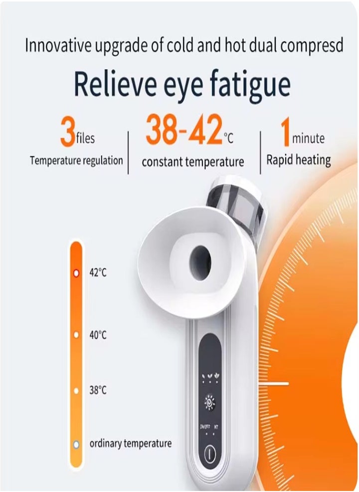 Generic Cold and hot compress eyes, handheld multi-functional spray moisturizer, relieve eye fatigue  - Image 2