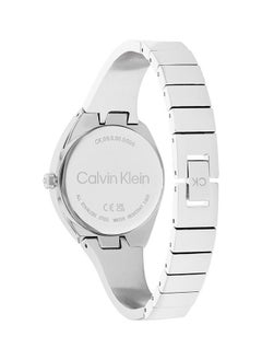 CALVIN KLEIN Women's Analog Round Shape Stainless Steel Wrist Watch 25200234 30 mm  - Image 3