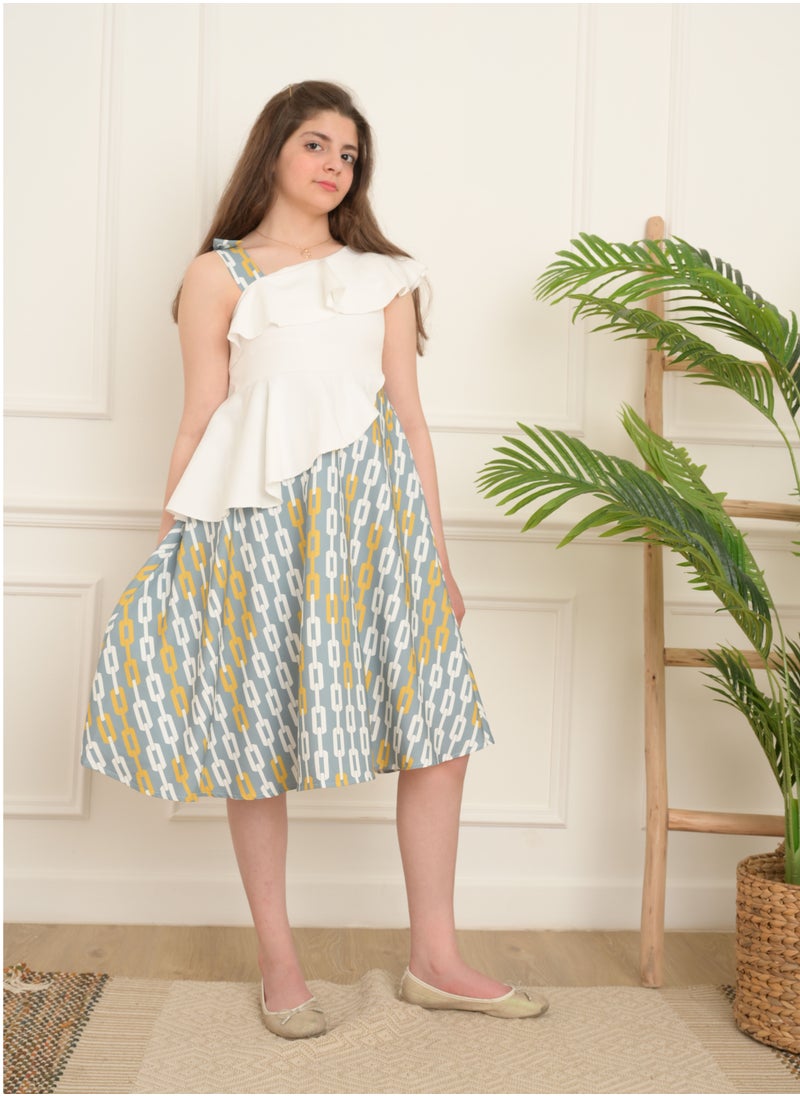 FULL JOY - An  elegant and Beautiful Girls' Dress with Excellent Material - Image 1