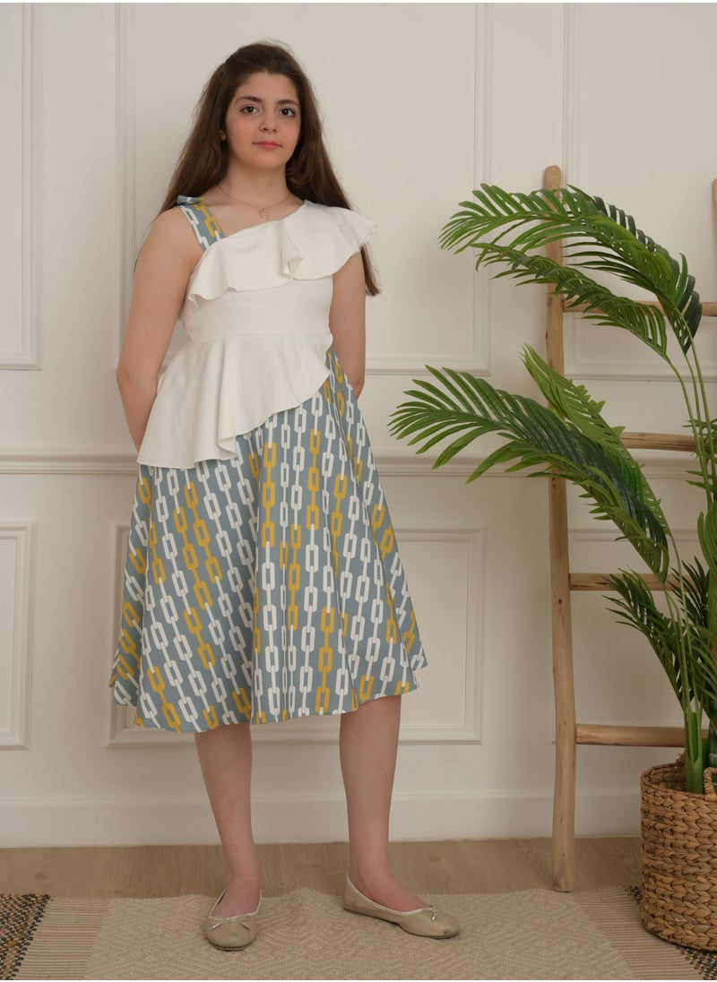 FULL JOY - An  elegant and Beautiful Girls' Dress with Excellent Material - Image 1